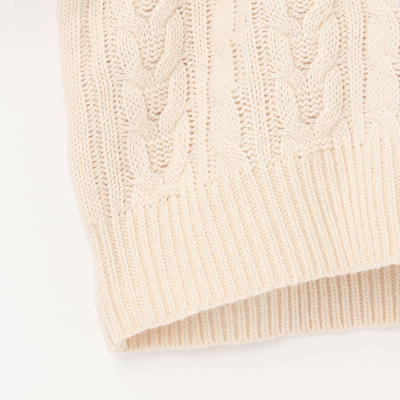 [GOOD PRICE] Cable Knit Pullover,Ivory, large image number 13