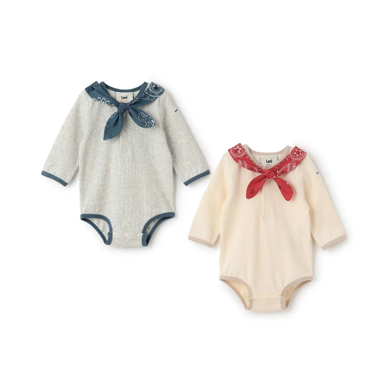 Lee Bandana Romper,Ivory, large image number 9