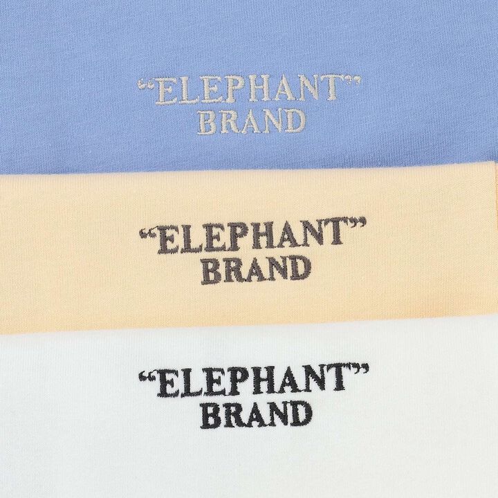 [ELEPHANT/連結款] 寬鬆剪裁Kids短袖T恤,薩克斯藍, medium image number 11