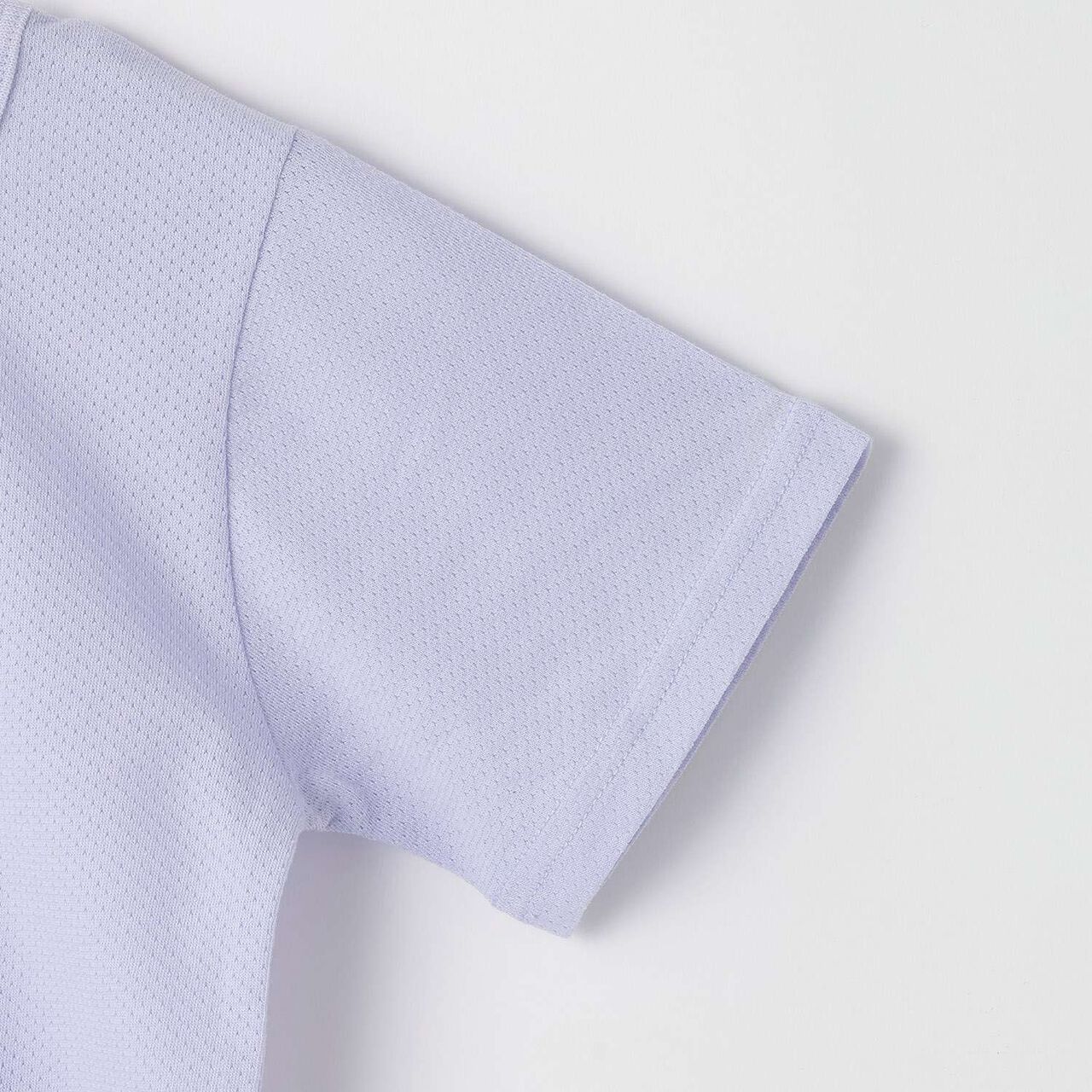 [Smooth Mesh] Quick-Dry Short-Sleeve Undershirt [Either Way Is Fine] Kids' Clothing for Boys & Girls,Silver gray, large image number 3