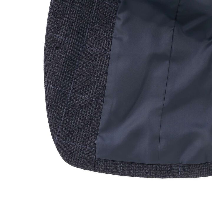 [Formal] Checkered Jacket & Half Pants Set,Light khaki, medium image number 15