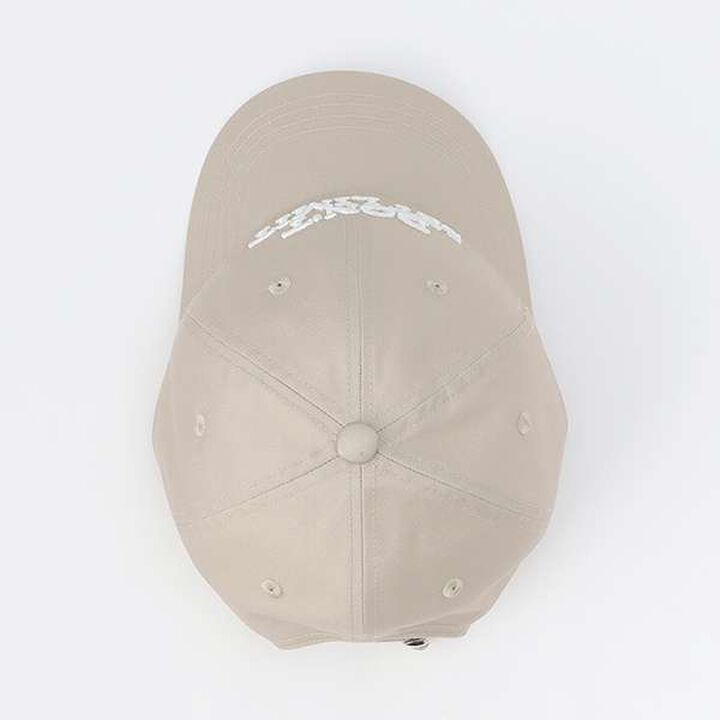 [LTXC] Double Layer Logo Cap,Off white, medium image number 4