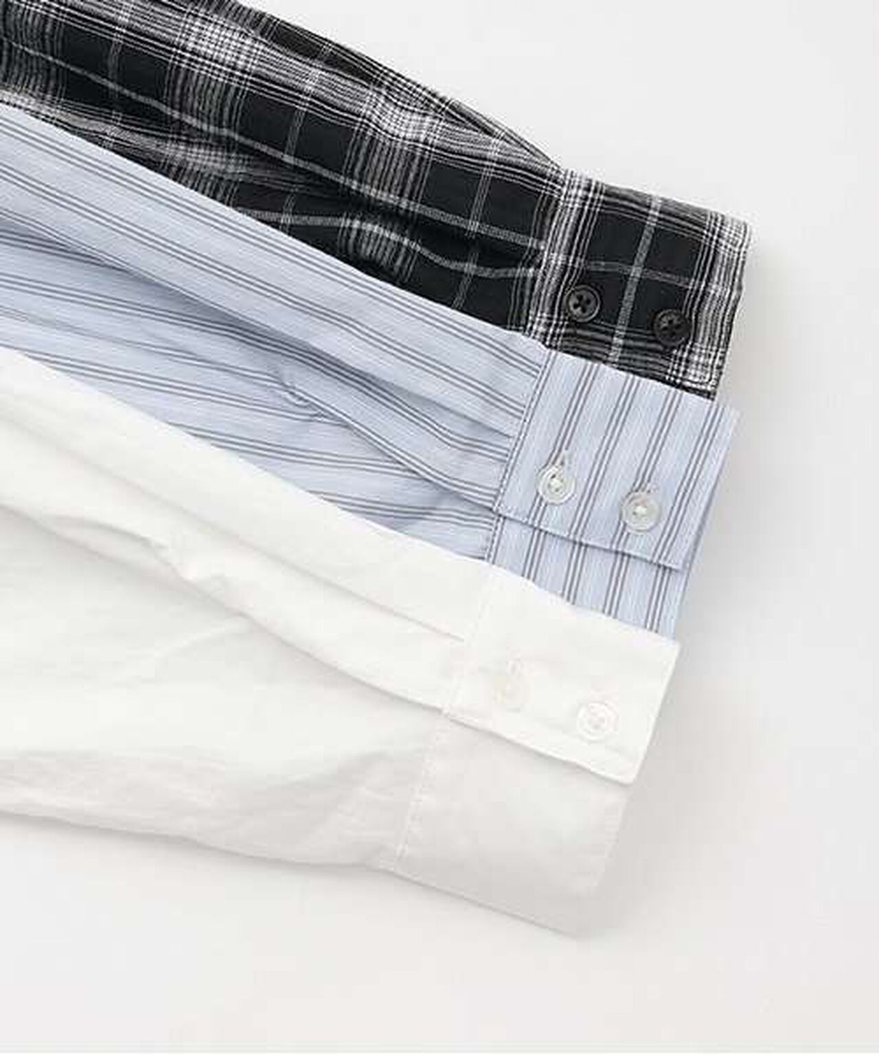 Cropped Shirt and Vest Set,Off white, large image number 6