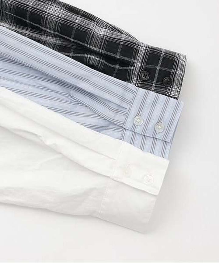 Cropped Shirt and Vest Set,Off white, medium image number 6