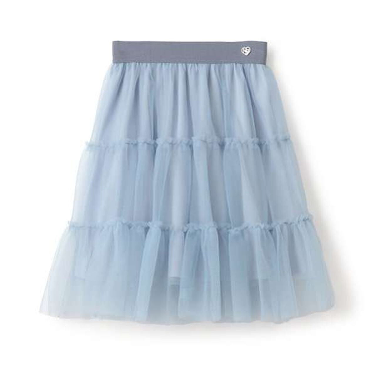 Fluffy Frill Tulle Skirt,Black, large image number 16