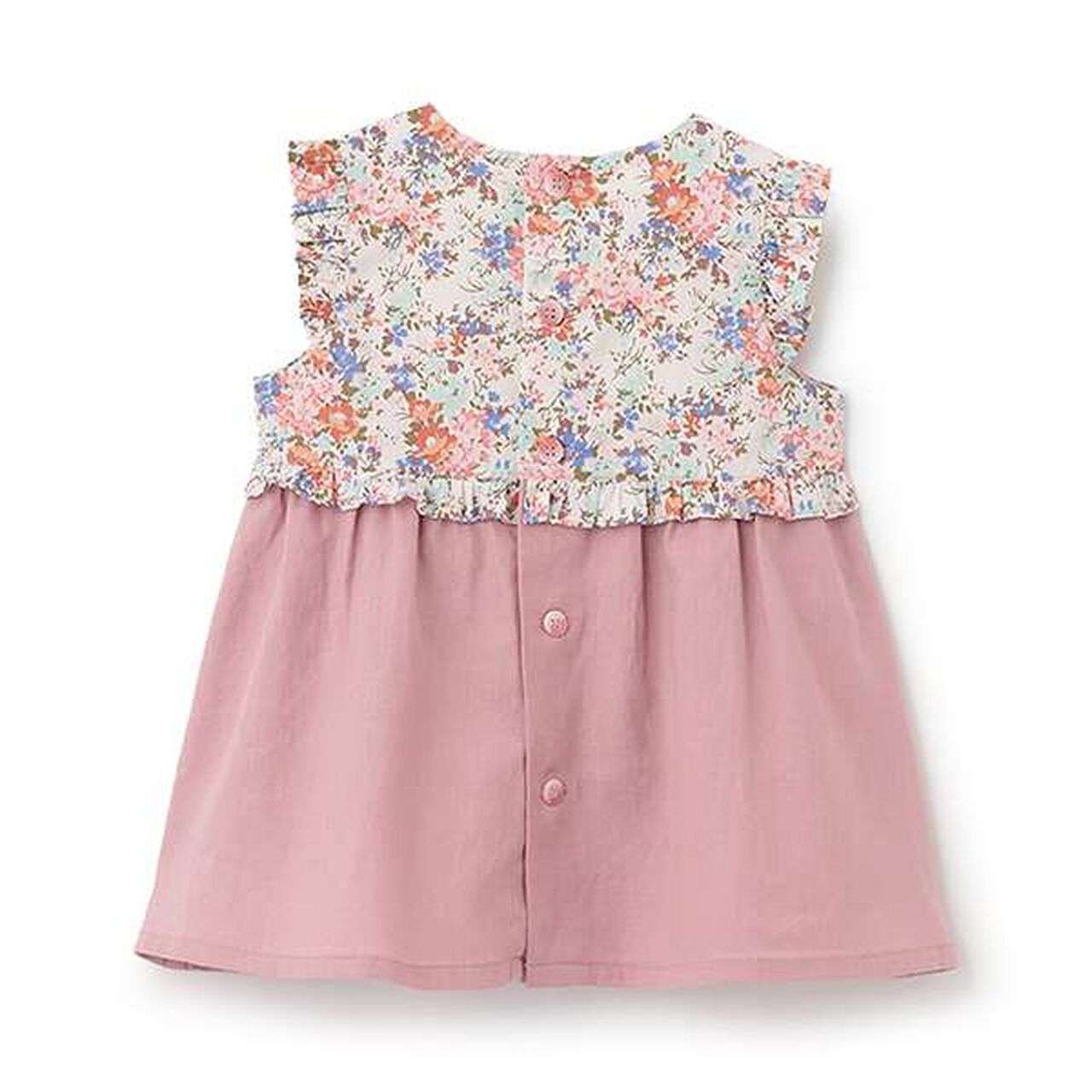 Sustainable Liberty Yoke Tunic,Pink, large image number 1