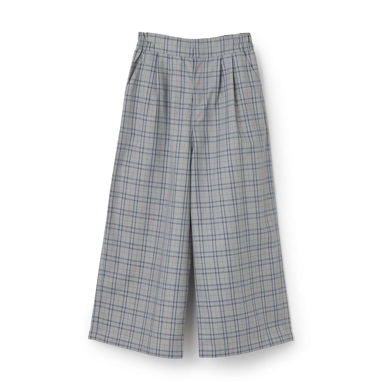 Suspender Wide Pants,Gray, large image number 2