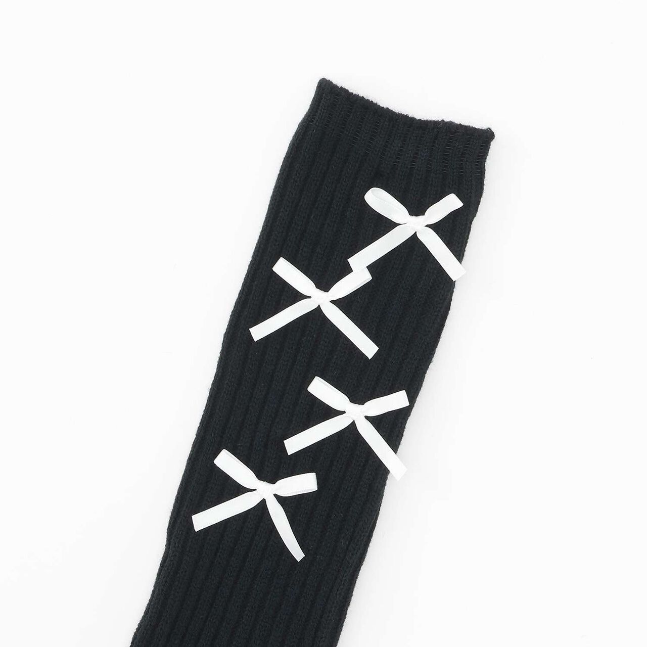 Ribbon 2 Way Warmer,Ivory, large image number 3