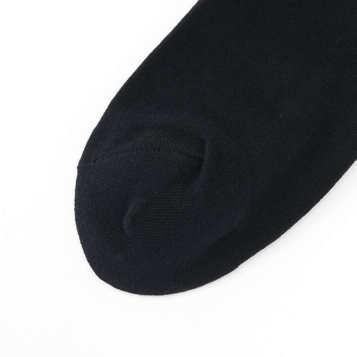 Note & Ribbon Knee-High Socks♪,Black, medium image number 2