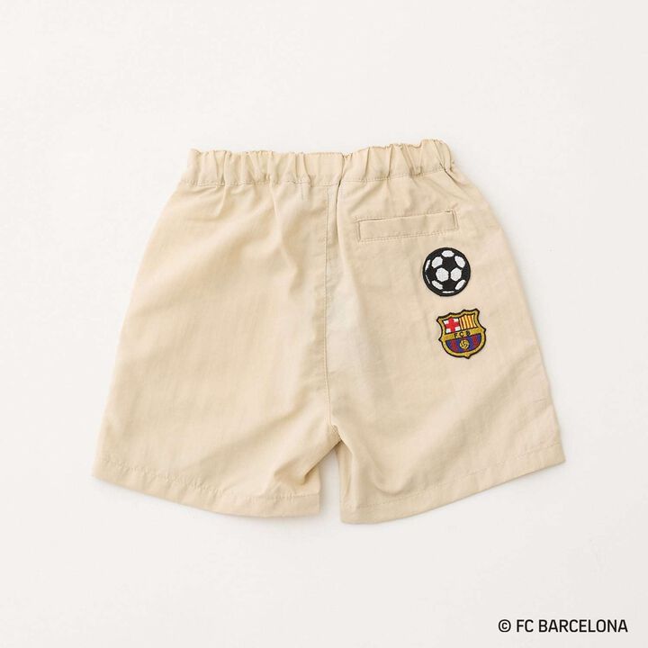[FC BARCELONA] 布質短褲,淡卡其色, medium image number 11