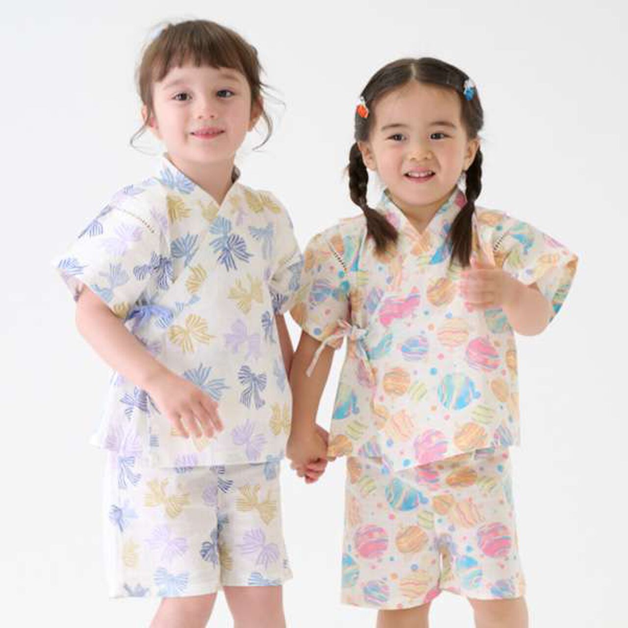 [Link] Girls Assorted Jinbei,Ivory, large image number 11