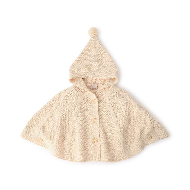 Knit Cape,Ivory, medium image number 11