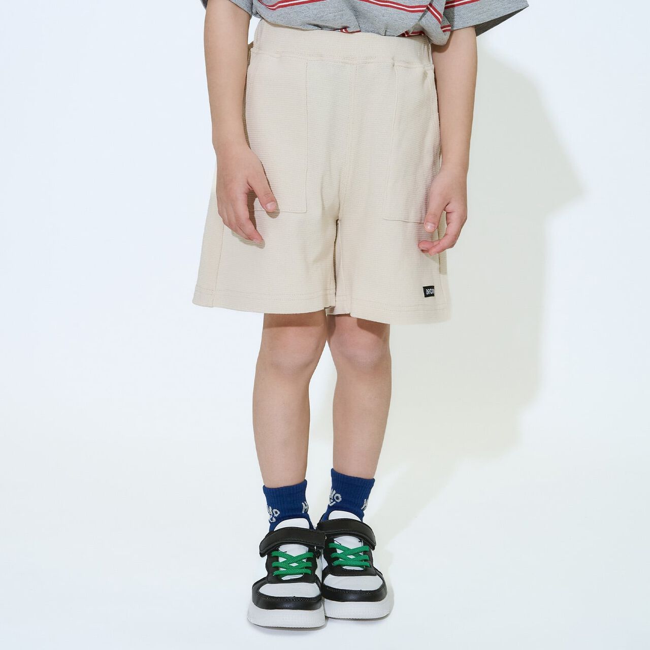 [Tomo Pants] Stain Resistant UV Cool Touch Baker Pocket 4-Inch Pants [Kids] [Boys & Girls],Dark brown, large image number 0