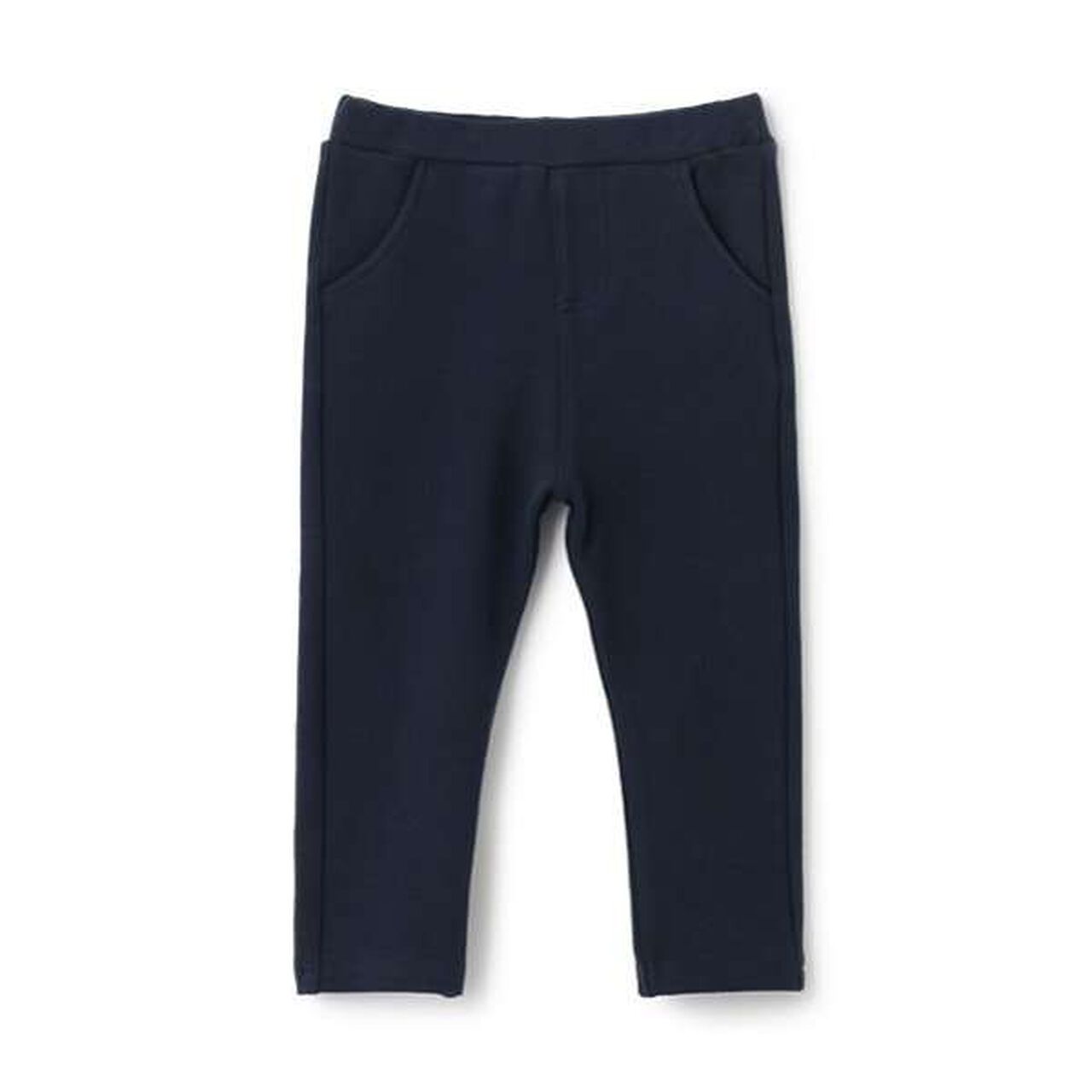 Stain-Resistant Daily Color Pants,Navy, large image number 5