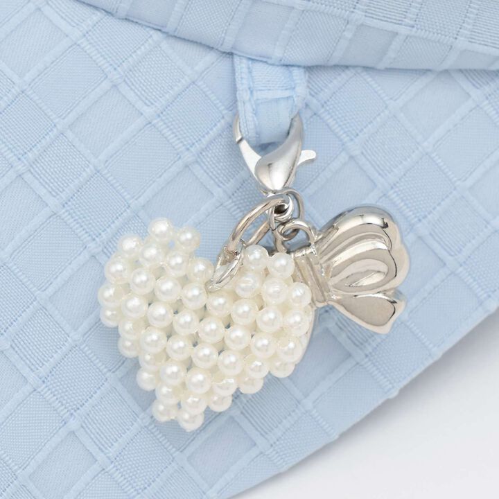 Sheer Cap with Charm Attachment,White, medium image number 3