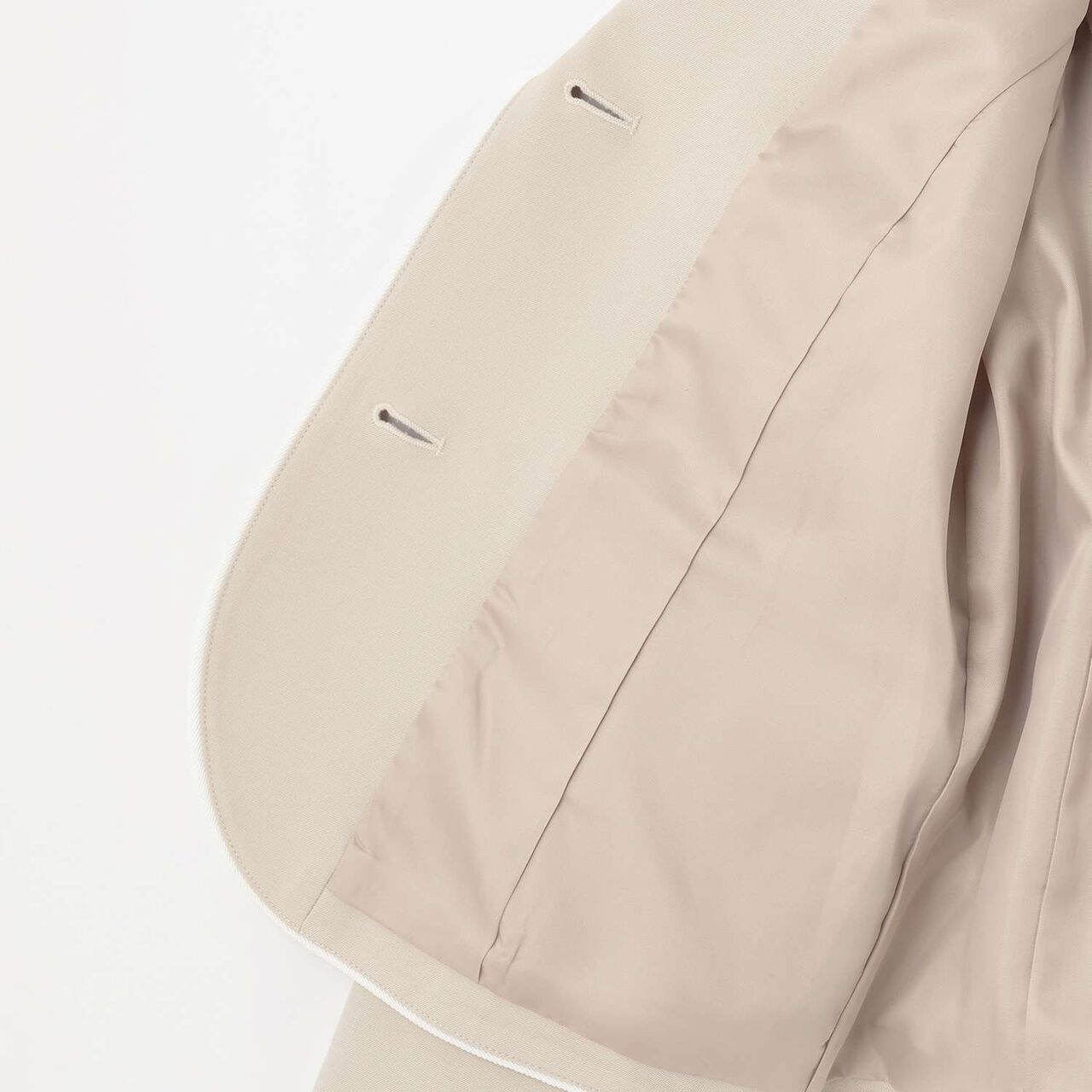 Piping Jacket,Beige, large image number 7