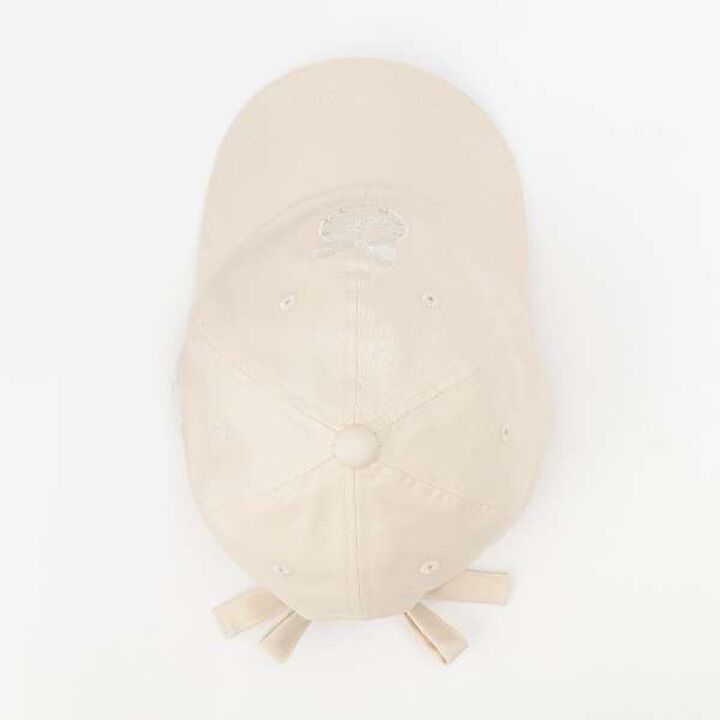 Ribbon Embroidered Cap,Black, medium image number 5