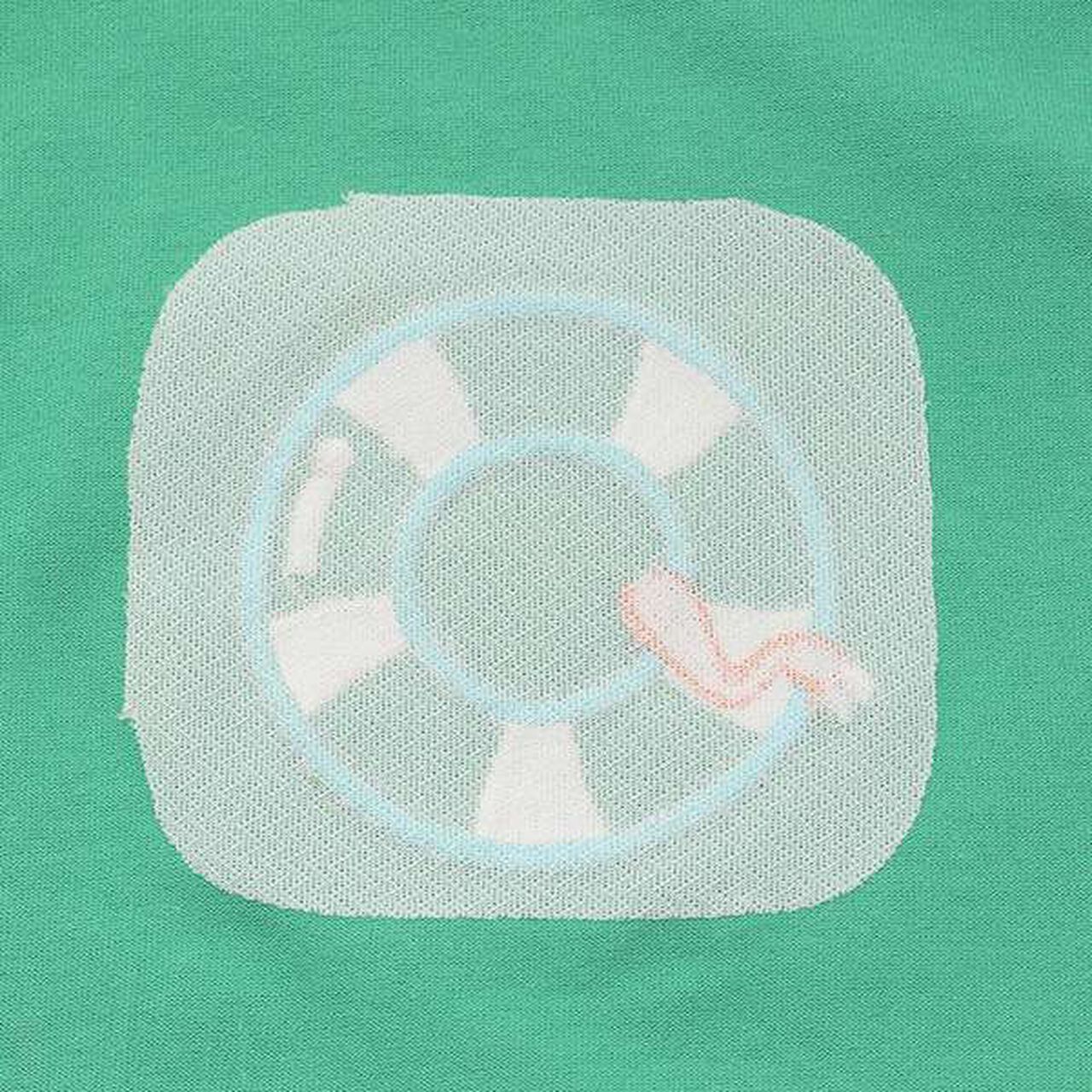Swim Dinosaur Short Sleeve T-Shirt,White, large image number 7
