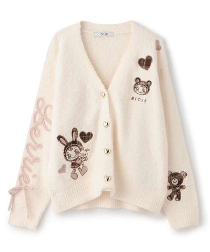 [Berrie-chan] Marshmallow Touch Cardigan,Pink, medium image number 4