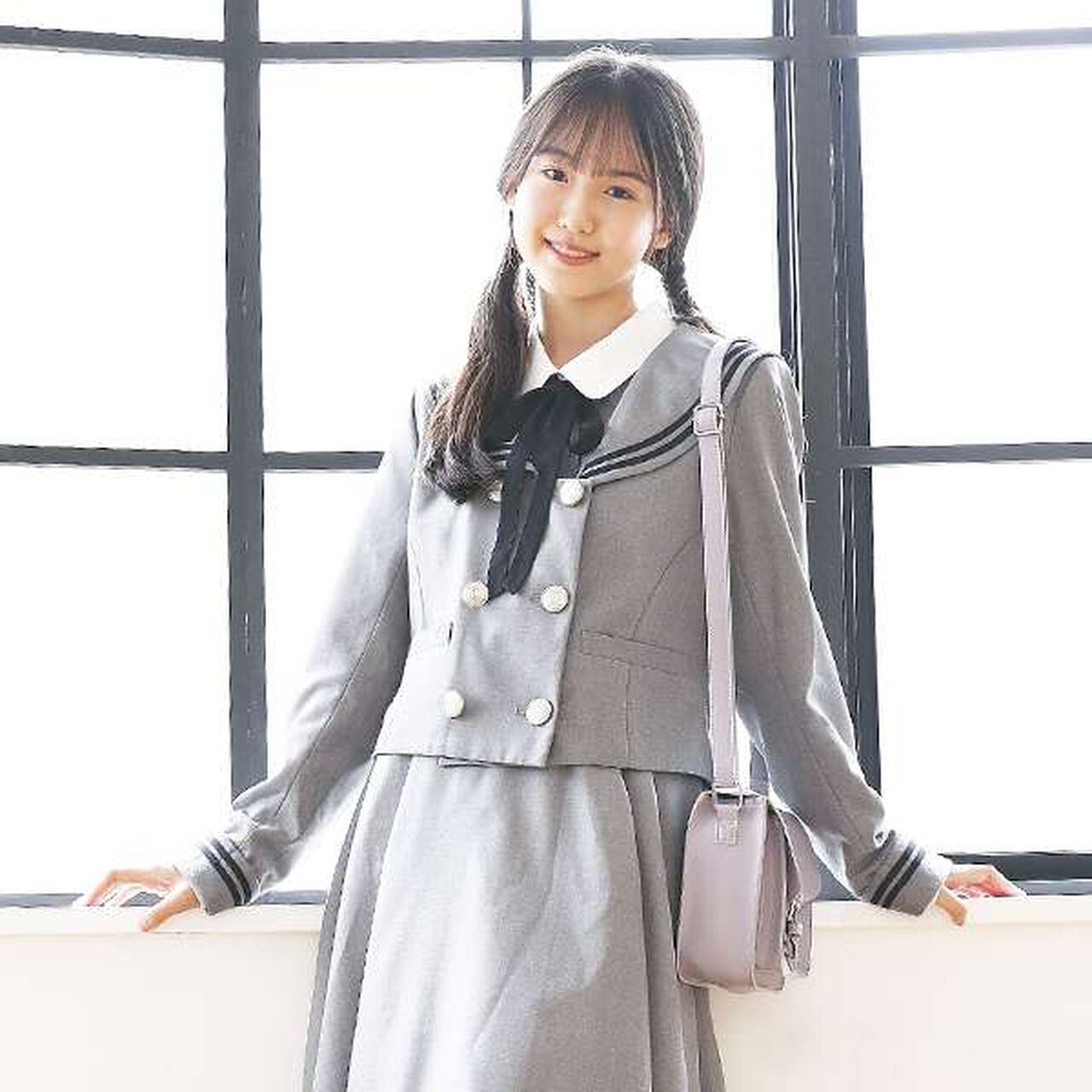 Double Sailor Jacket,Gray, large image number 0