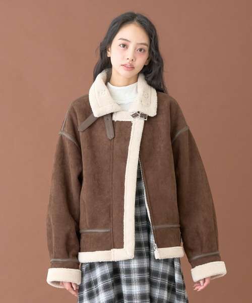 Mouton Jacket [Korean Fashion] | Narumiya Official Global Online Store