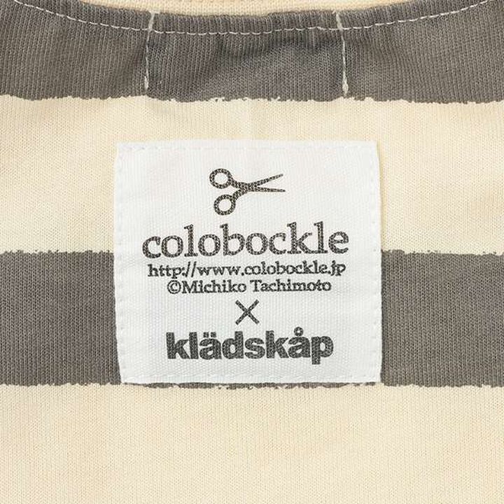 [Korobokkuru] Vehicle Stripe Pattern Long-Sleeve T-Shirt,Gray, medium image number 7