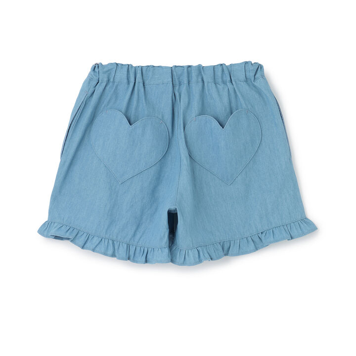 [Restocked] Ice Pattern Shorts,Sax blue, medium image number 1