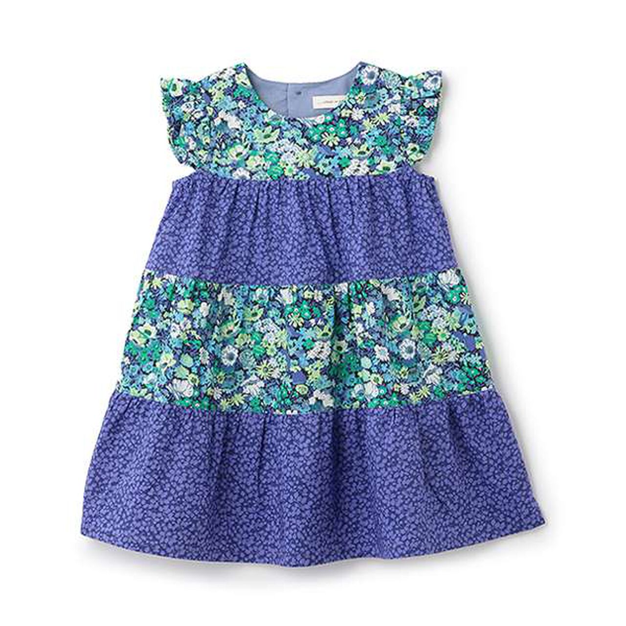 Sustainable Liberty Patchwork One-Piece Dress,Pink, large image number 10