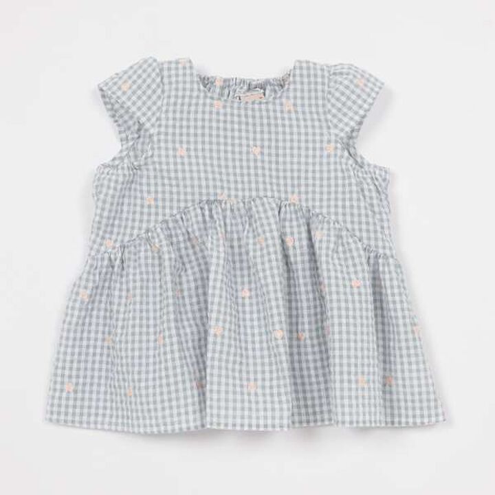 Heart Embroidered Tunic,Light gray, medium image number 9