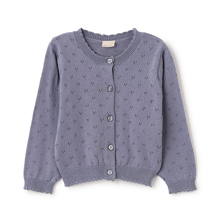 [Link] Knit Cardigan,Yellow, medium image number 4