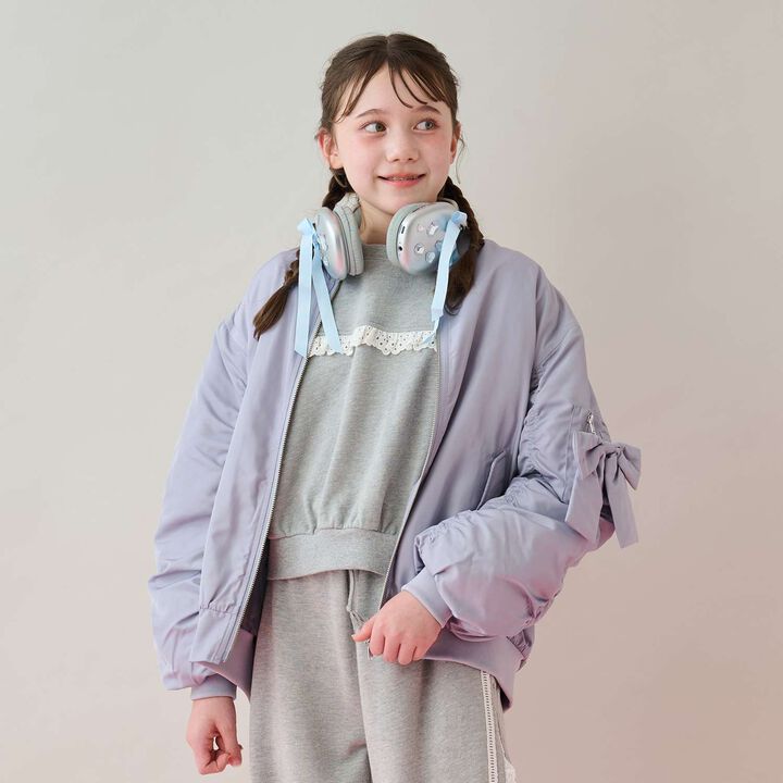 MA-1 with Ribbon Charm,Black, medium image number 13