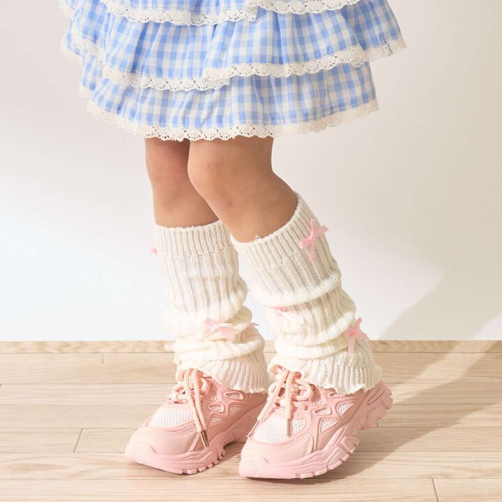 Chibi Loose Socks with Ribbon,Black, medium image number 9