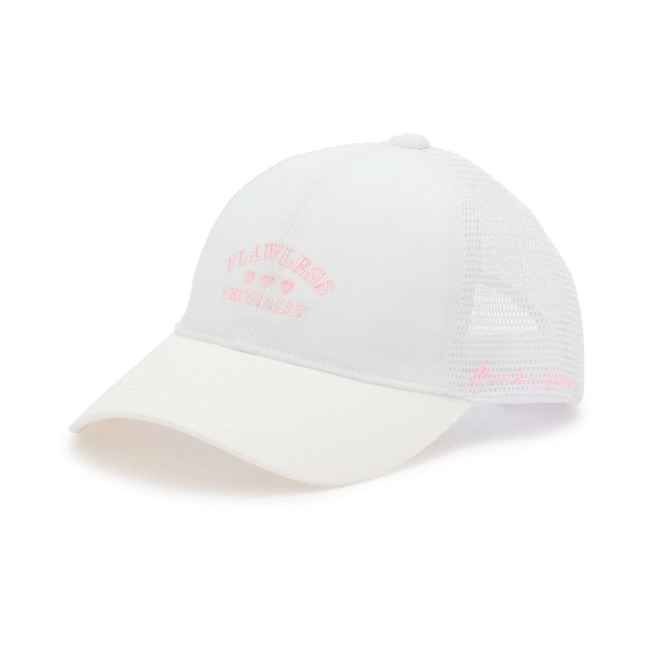 Girly College Logo Mesh Cap,Khaki, large image number 10
