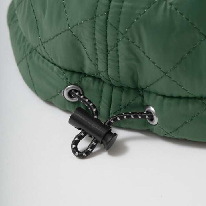 Quilted Embroidered Cap,Blue, medium image number 4