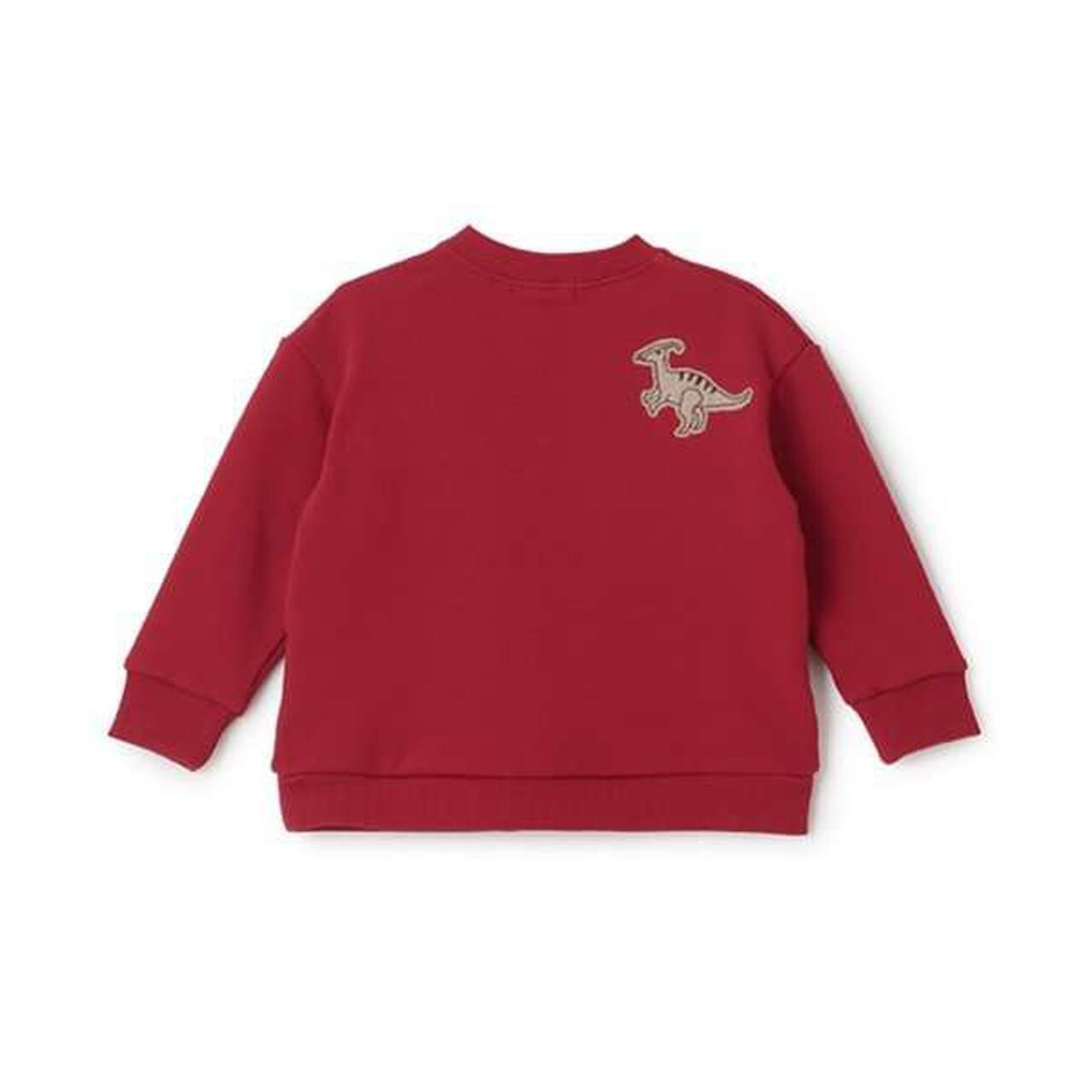 Dinosaur Appliqu&eacute; Side Pocket Sweatshirt,Milky white, large image number 5