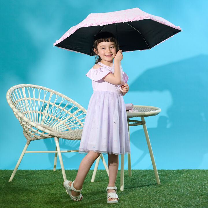 Folding Parasol [Light Blocking, Heat Shielding, UV] All-Weather Use,Turquoise, medium image number 13