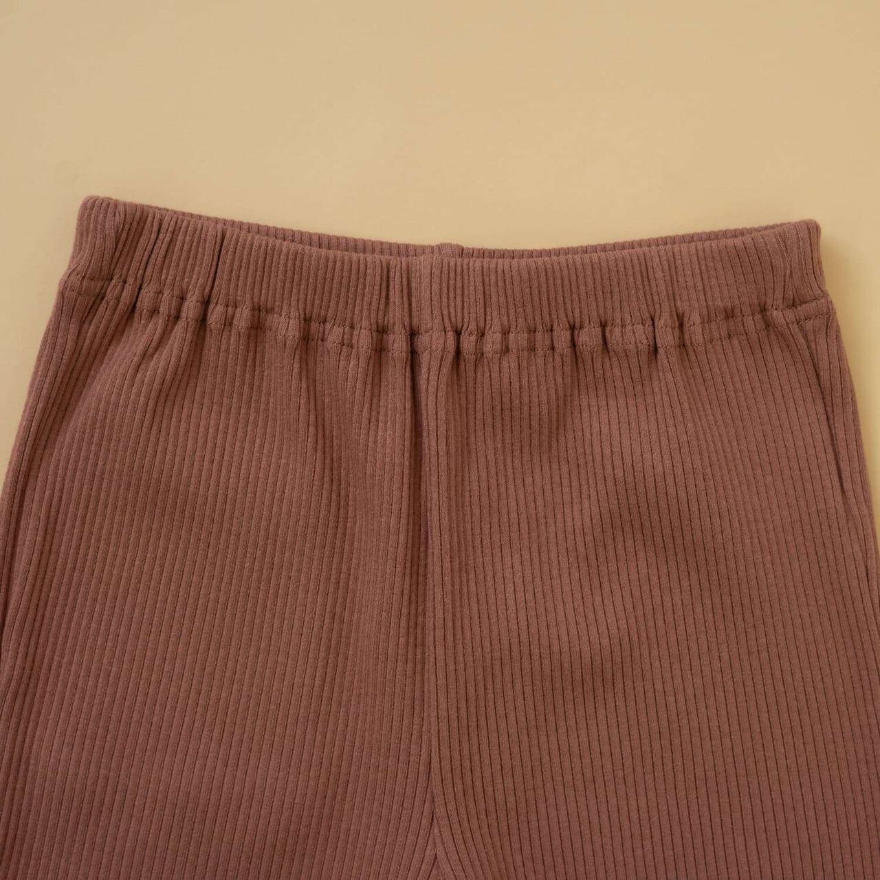 [365D] Anti-Stain Ribbed Leggings,Blue, large image number 6