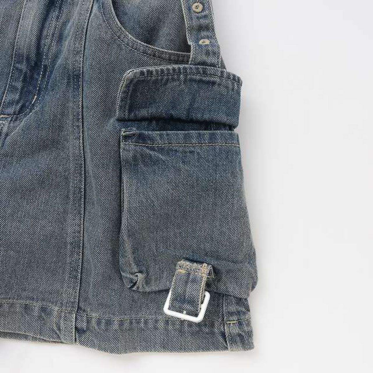 [LTXC] Cargo Denim Mini Skirt,Khaki, large image number 10