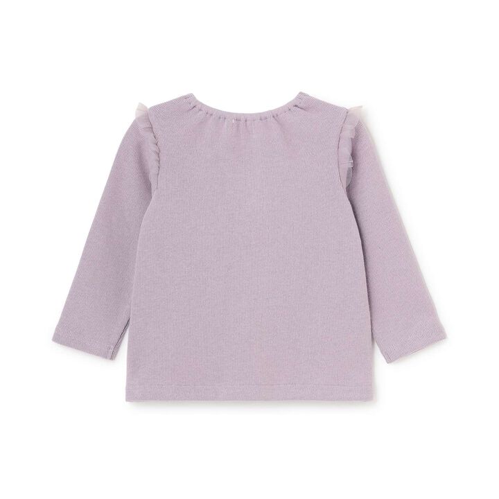 Liberty Heart Frill Sweatshirt,Pearl white, medium image number 1