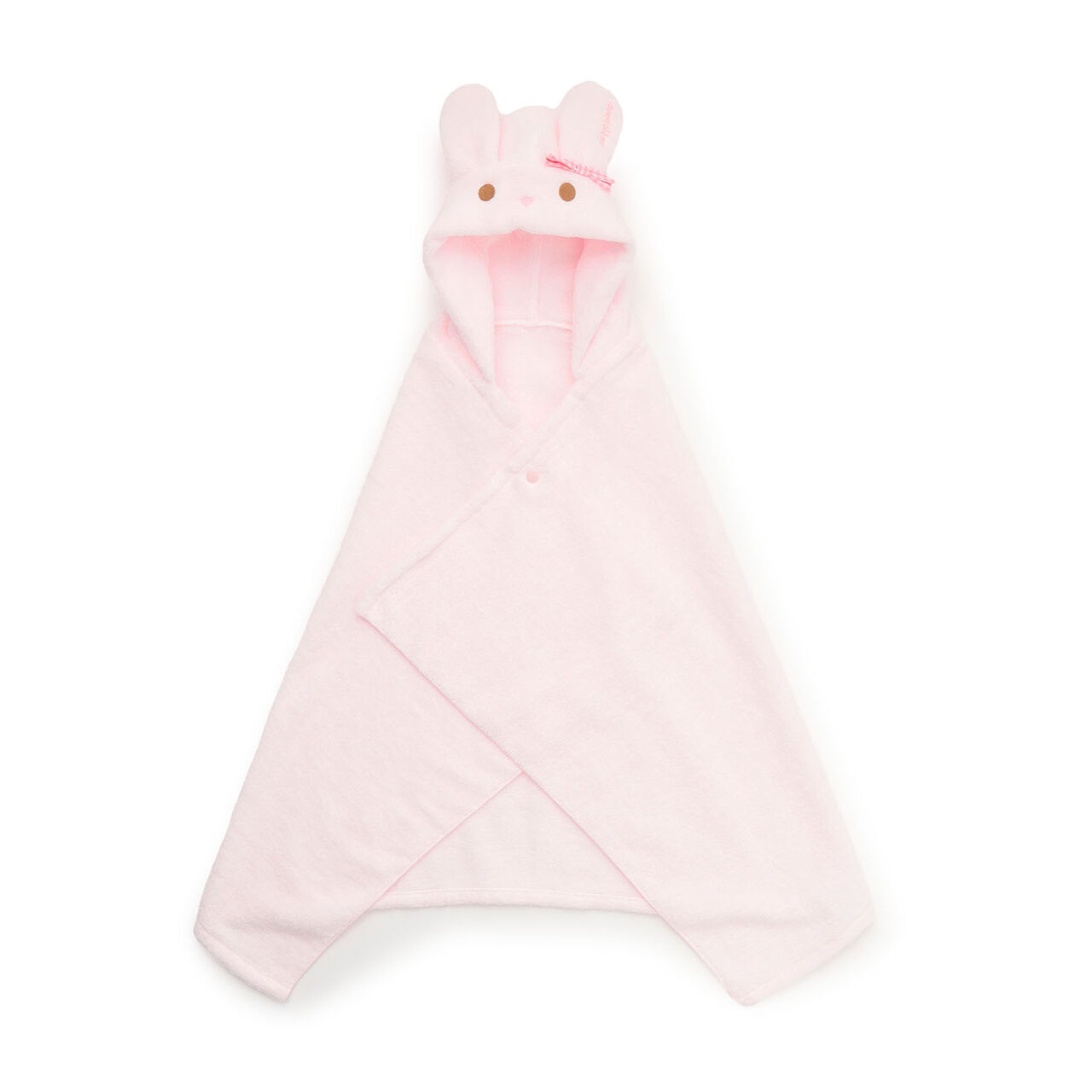 Bunny Ear Bath Poncho [Made in Japan],Light pink, large image number 0