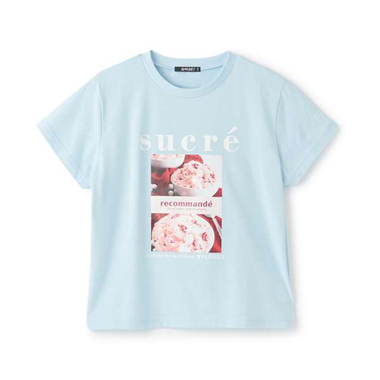 Berry Ice T-Shirt,Sax blue, large image number 0