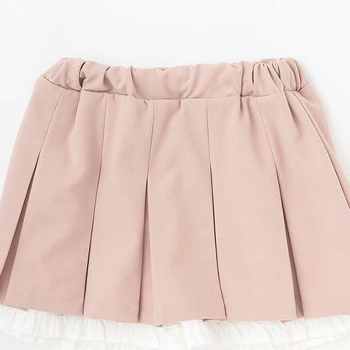 [Lycee Mine Ballet Series] Pleated Skirt (Inner Shorts Included),Charcoal gray, medium image number 6