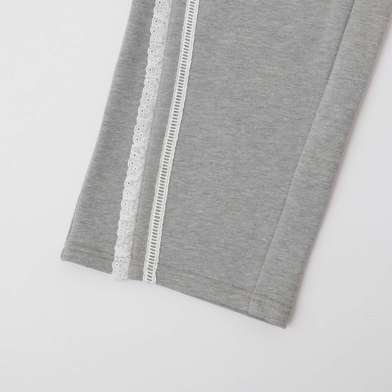 Sweat Barrel-Leg Pants,Navy, large image number 4