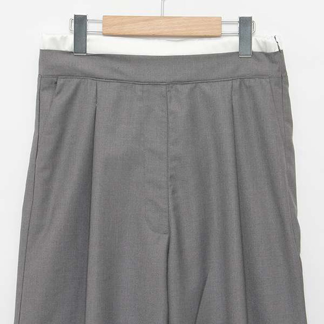 [LADIES] Double Waist Pants,Beige, large image number 12