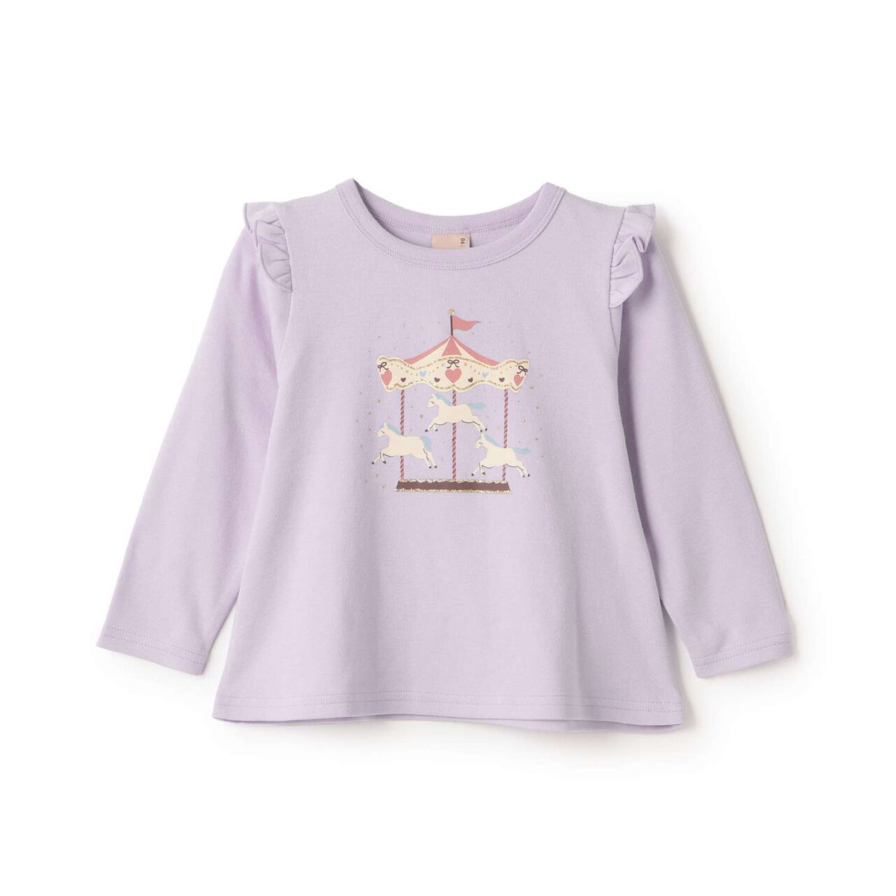 [Affordable] Girls Long-Sleeve T-Shirt,Deep blue, large image number 24