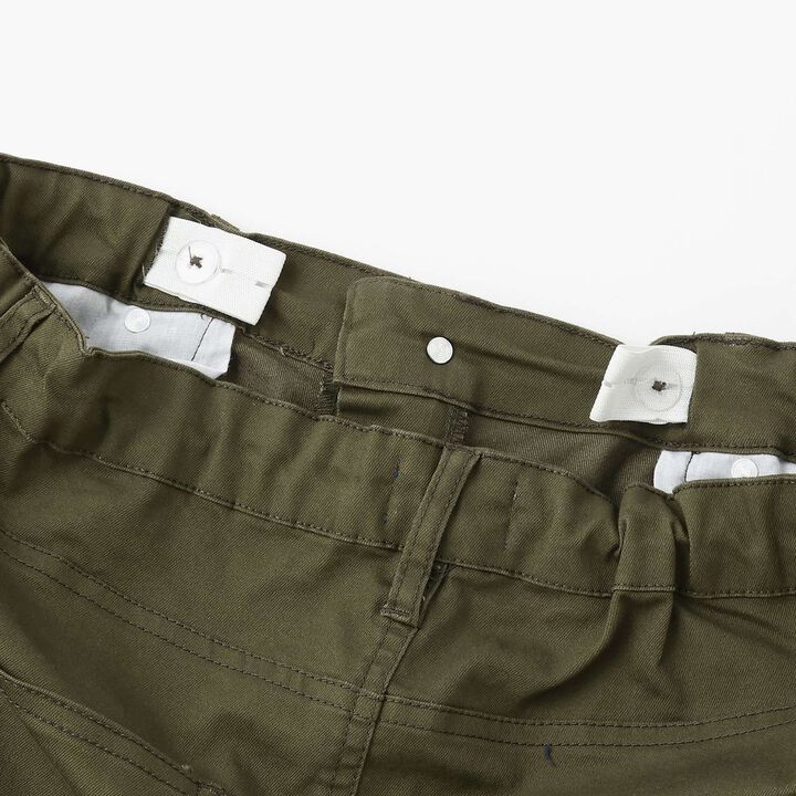 Cotton-Poly Stretch Twill Slim Pants,Khaki, medium image number 5