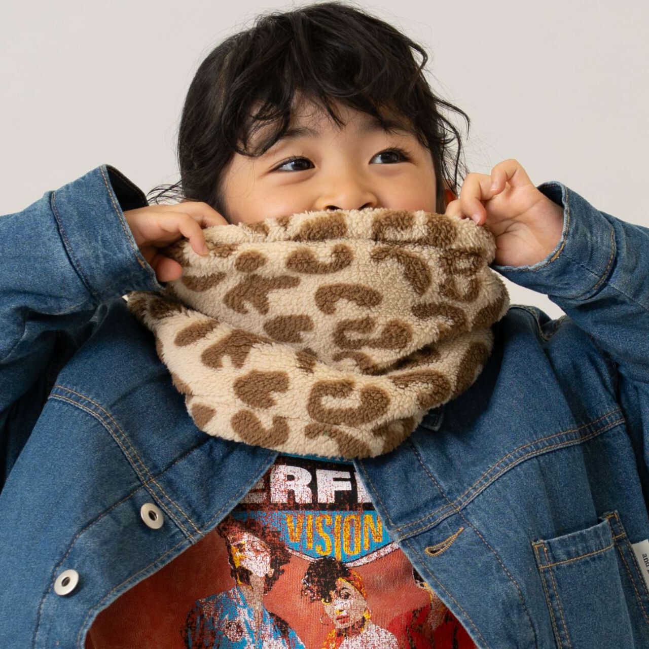 Reversible Snood,Beige, large image number 0