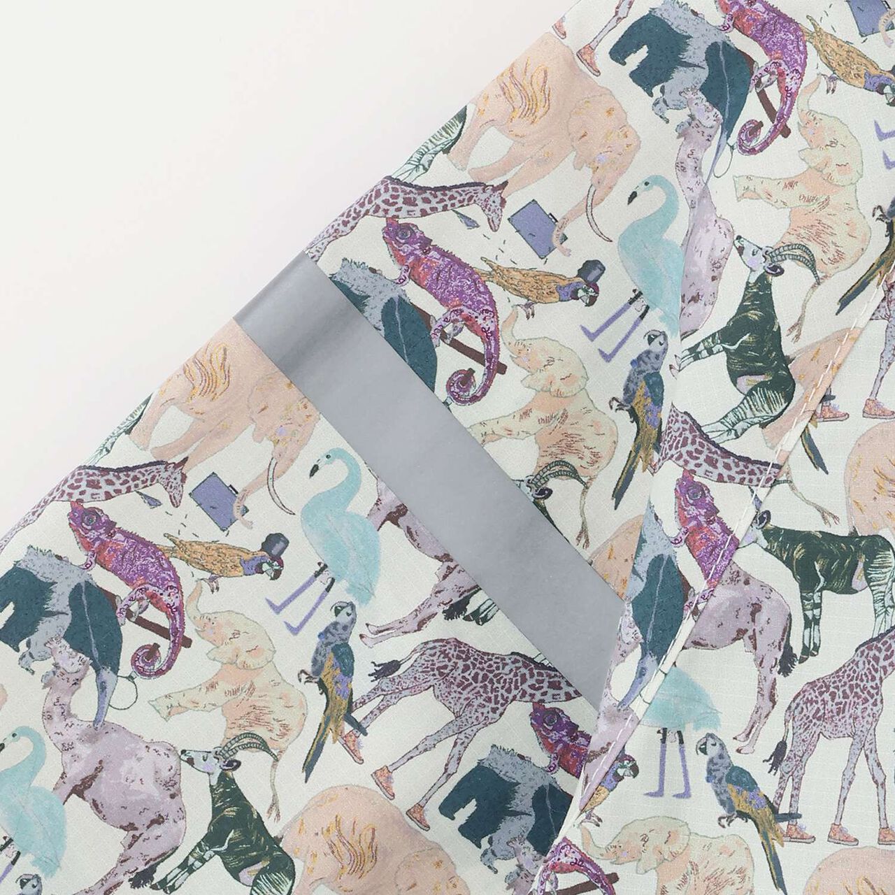 Queue for the Zoo Raincoat,Blue, large image number 3