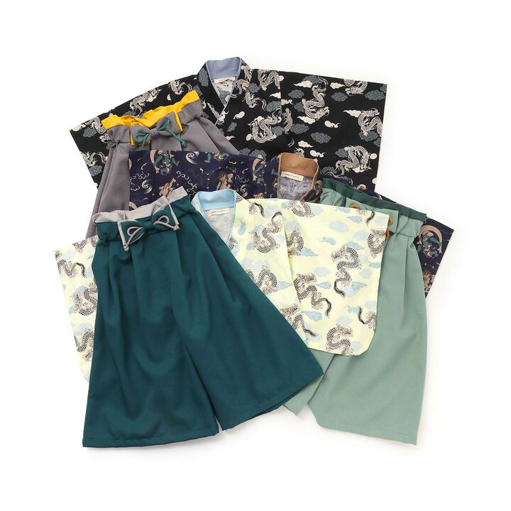 Boys' Hakama Set [Made in Japan],Pearl white, medium image number 10