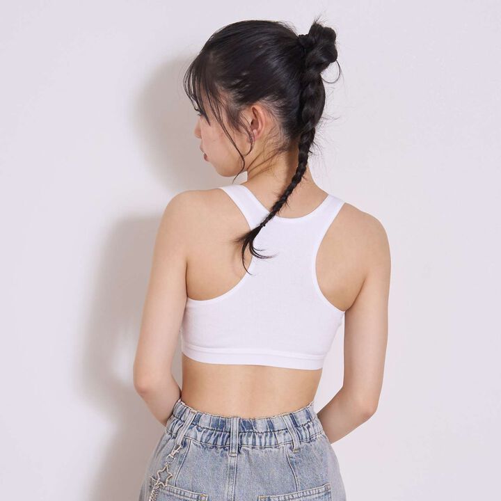 [LTXC] Line Half Top,Black, medium image number 2